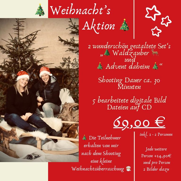 Weihnachtsaktion Buidl Stube